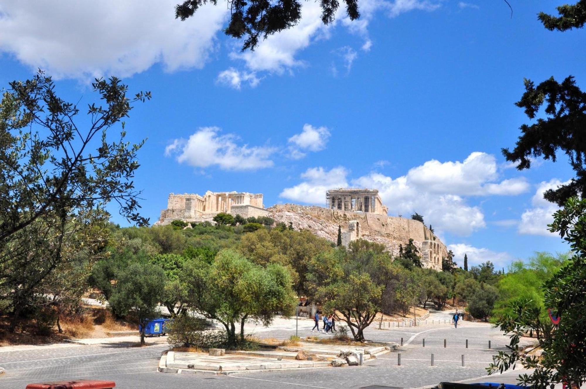 Wonderful Apartment In Acropolis Athen Exterior foto