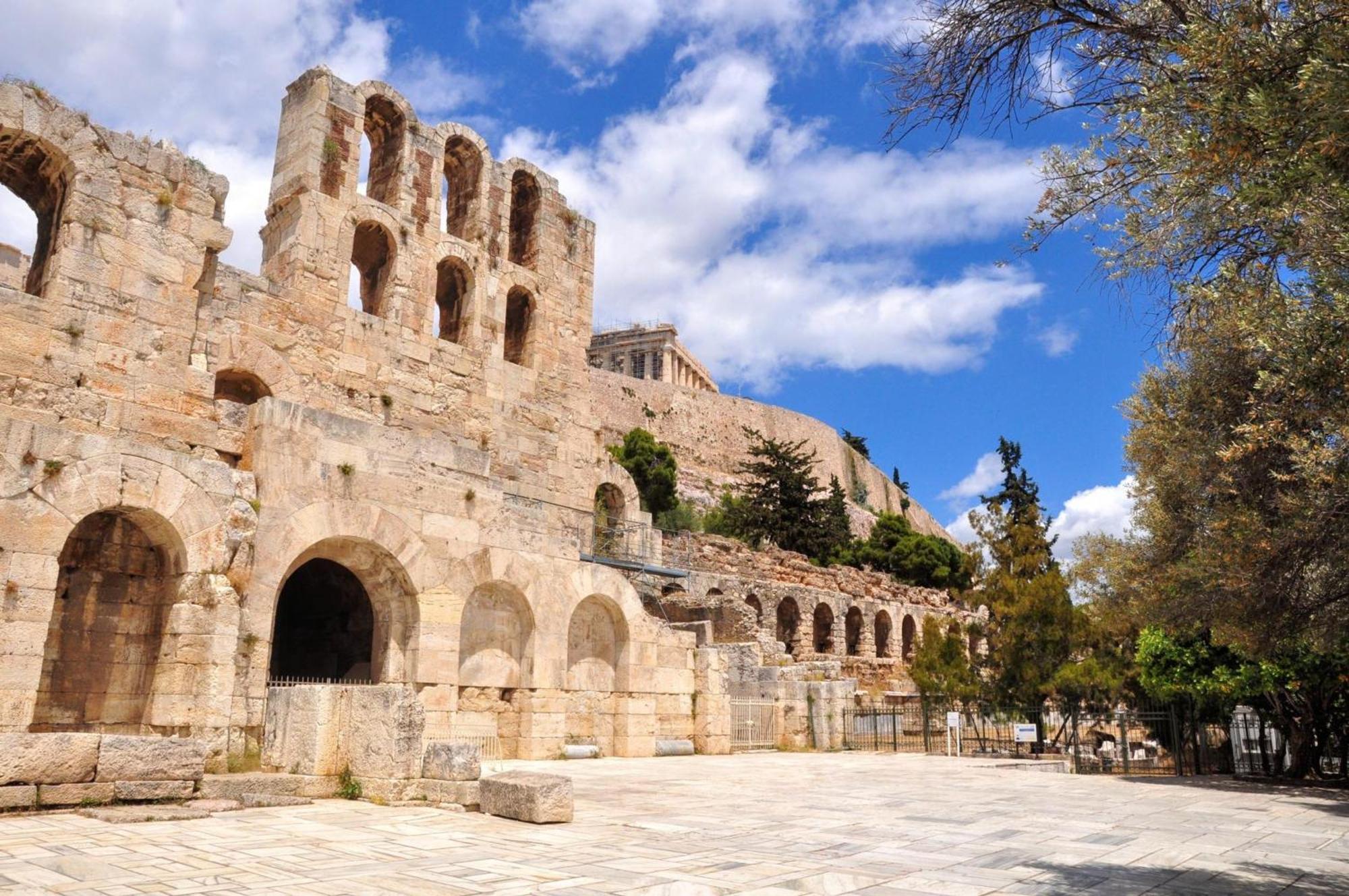 Wonderful Apartment In Acropolis Athen Exterior foto