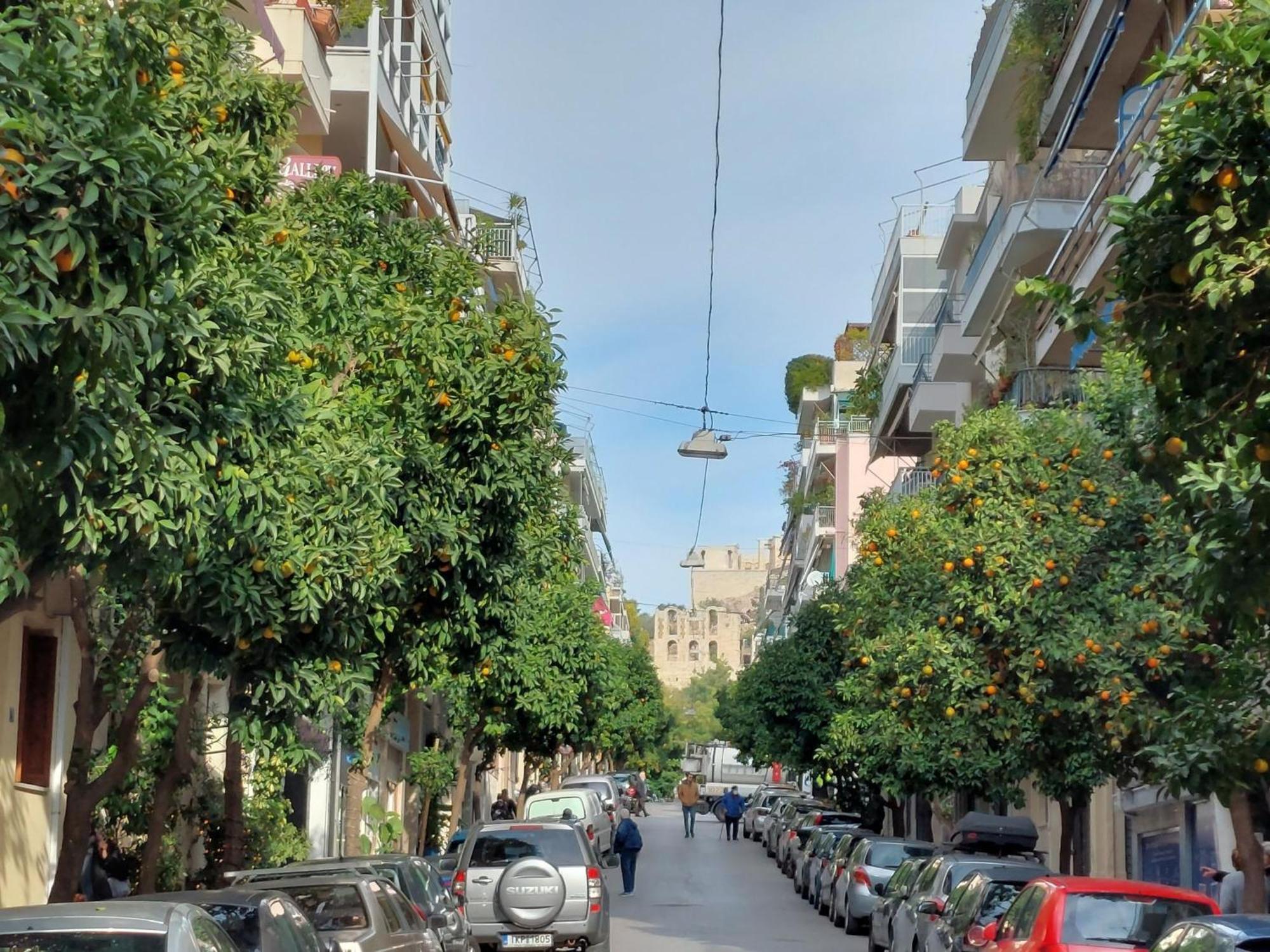 Wonderful Apartment In Acropolis Athen Exterior foto